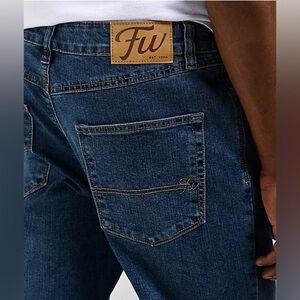 *FREEWORLD* Men's Blue Skinny Fit Jeans Size 32